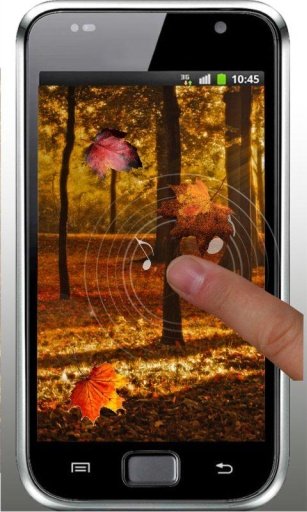 Gold Forest 3d live wallpaper截图1