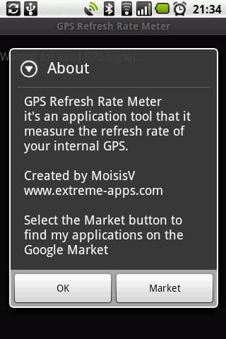 GPS Refresh Rate Meter截图1