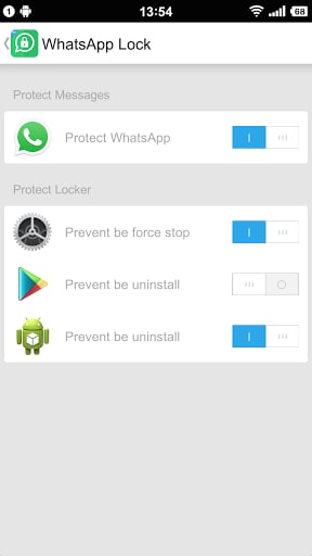 WhatsApp Lock截图1