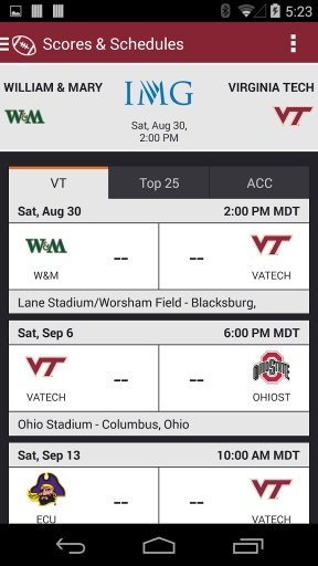 HokiesXtra Gameday截图1