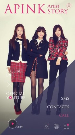 Apink Buzz Launcher Theme截图3