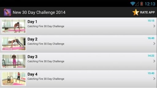 New 30 Day Challenge 2014截图1