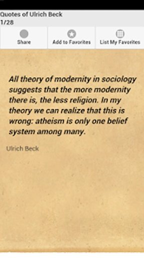 Quotes of Ulrich Beck截图2