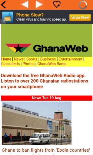 Ghana Newspapers截图1