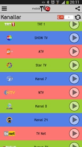 Mobil TV T&uuml;rkiye - Canlı截图1