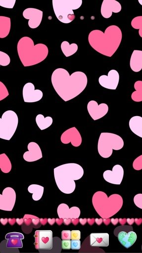 Pinky Heart Theme截图8