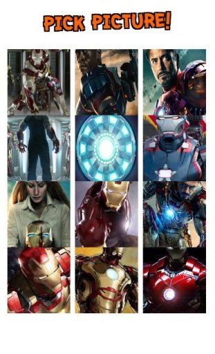 Iron Man Puzzle Game截图4