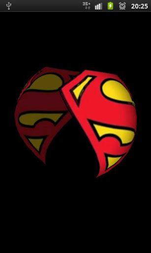 Superman 3D Logo Wallpaper截图4