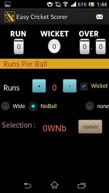 Easy Cricket Scorer截图1