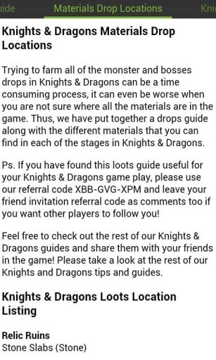 Knights &amp; Dragons Cheats截图2