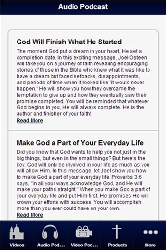 Joel Osteen Podcasts Fan截图11