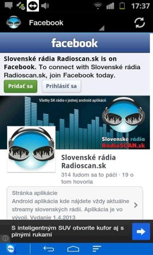 Slovensk&eacute; r&aacute;dia RadioSCAN.sk截图8