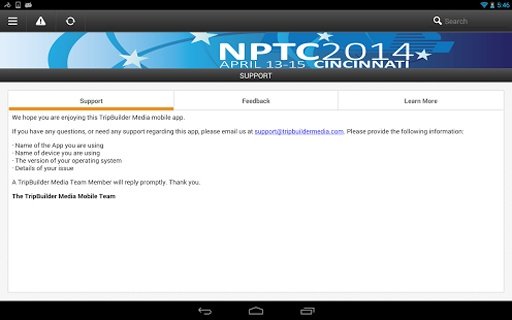 2014 NPTC Annual Conference截图2