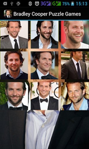 Bradley Cooper Puzzle Games截图11