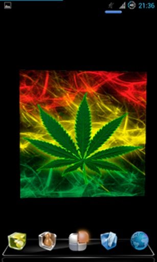 Marijuana Live Wallpaper 3D截图5