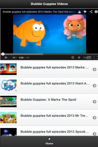 让我们关注泡泡孔雀鱼 Lets Watch Bubble Guppies截图1