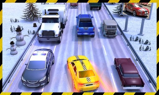 Taxi Highway Racer 3D截图1