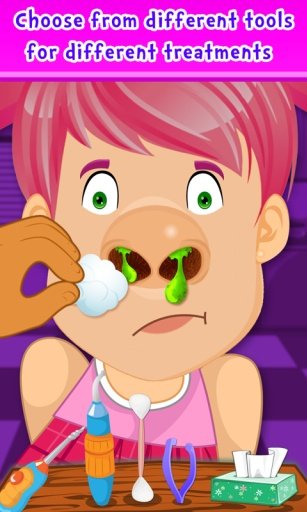 Nose Hospital - Doctor Games截图5