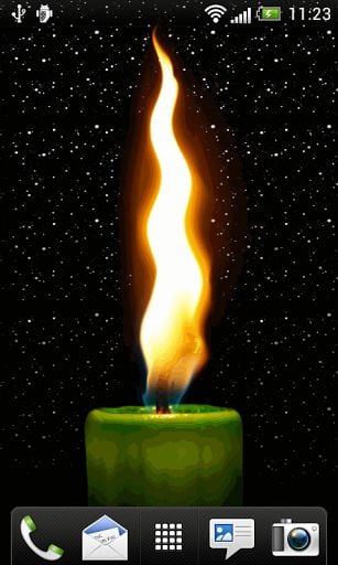 Fire Candle Live Wallpaper截图2