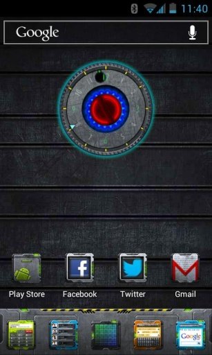 Clock Widget - Metal截图1