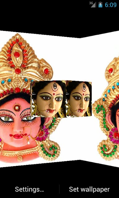 Maa Durga 3D Live Wallpaper截图3