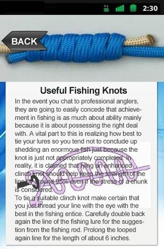 Useful Fishing Knots截图8