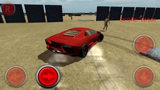 Extreme Speed Car Zombie Run截图8