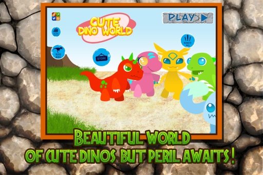 Free &amp; Fun Baby Dino World截图1