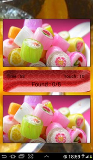 Yummy Crush Difference Game截图1