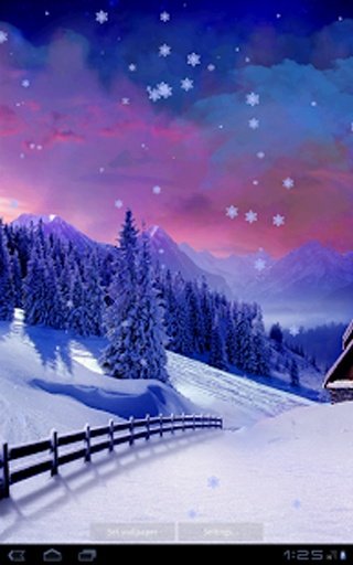 Snow Live Wallpaper Free截图4