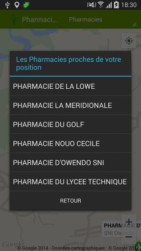 Pharma Geoloc Gabon截图2