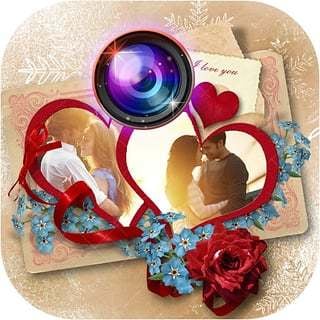 Romantic Love Photo Frame截图2