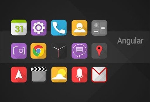 Solo Angular Wallpaper &amp; Icons截图9