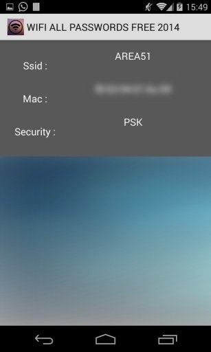 WIFI PASSWORDS WLAN 2014 FREE截图2