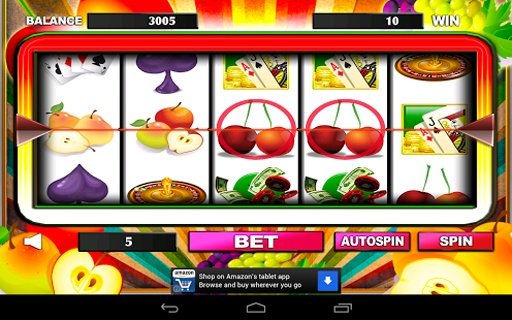 Fruit Luck Slots Multiple Reel截图2