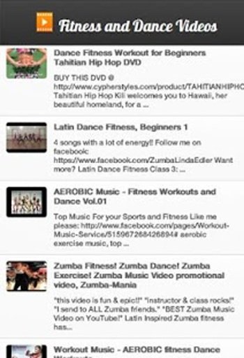 Fitness &amp; Dance Videos截图6