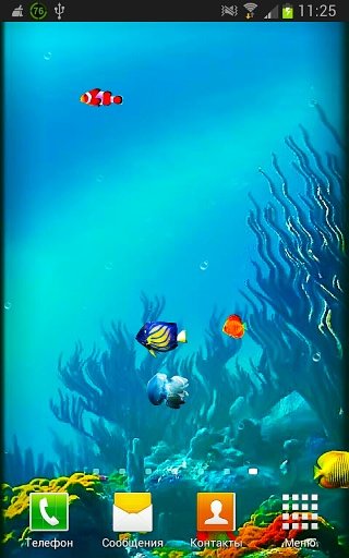 G3 Fish Tank Live Wallpapers截图3