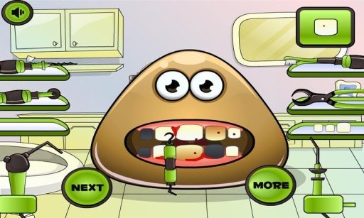 Cute Pou Dentist截图4