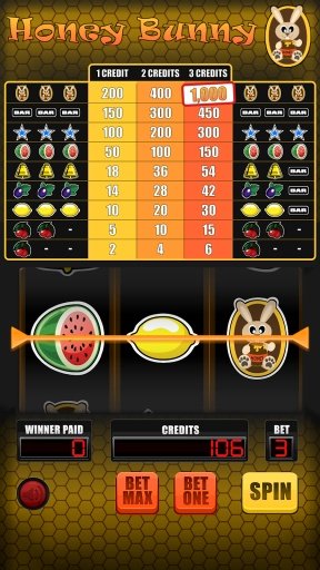 Honey Bunny - Slot Machine截图3