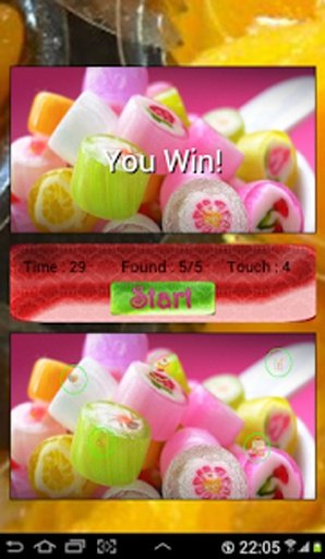 Yummy Crush Difference Game截图3