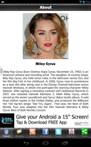 Miley Cyrus Complete Fan截图4