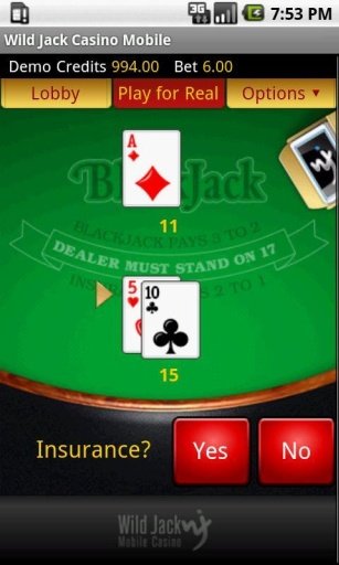 Wild Jack Mobile Casino截图3