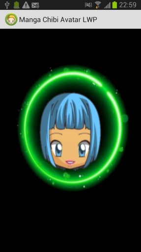 Manga Chibi Avatar LWP截图4