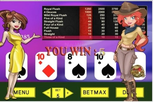 Video Poker Texas Paradise截图4