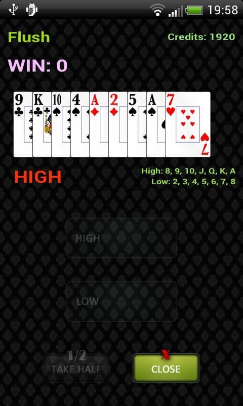 Petri's Video Poker截图2