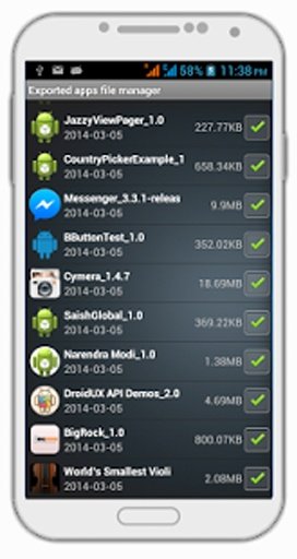 App Manager ( Backup &amp; Share)截图1