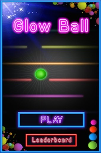 Falling Neon Ball截图4