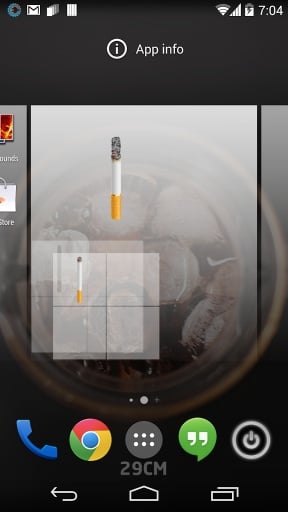 Cigarette Battery Widget截图1