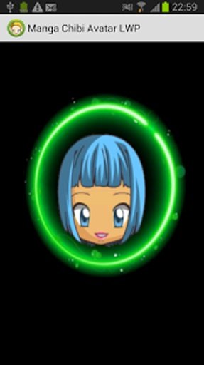 Manga Chibi Avatar LWP截图6