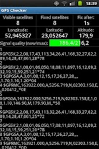 GPS检查器截图3